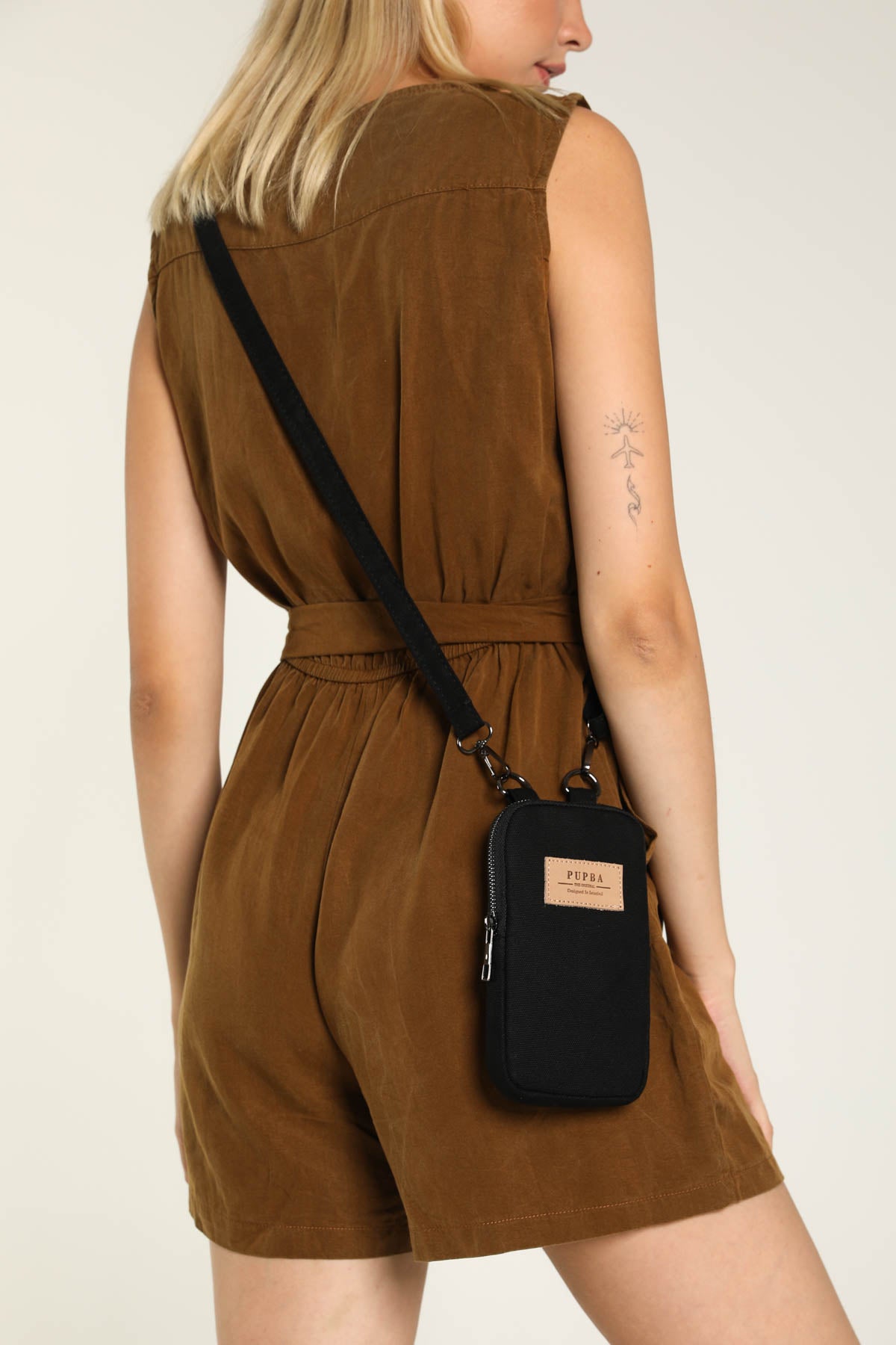 Line Phone Bag - Black