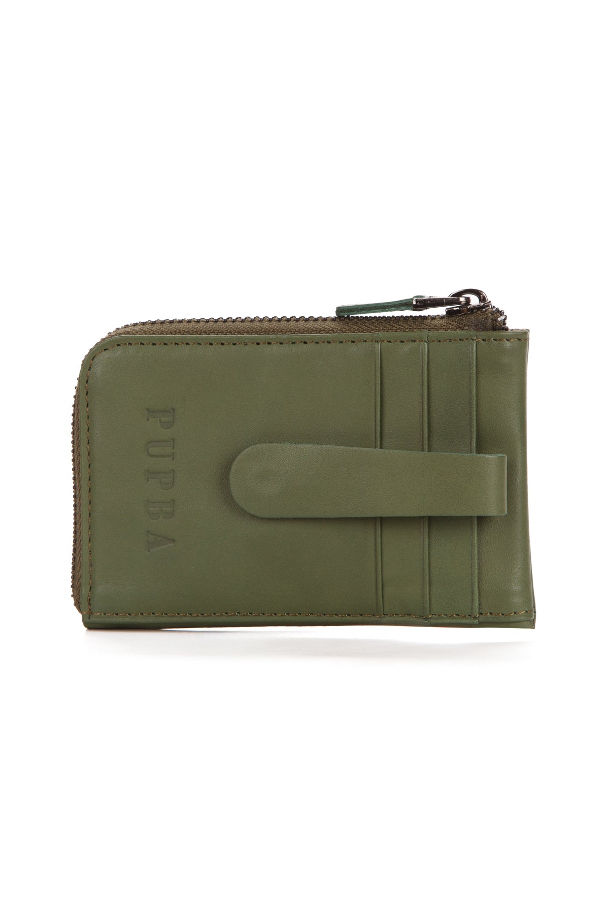 Pi Leather Wallet - Green