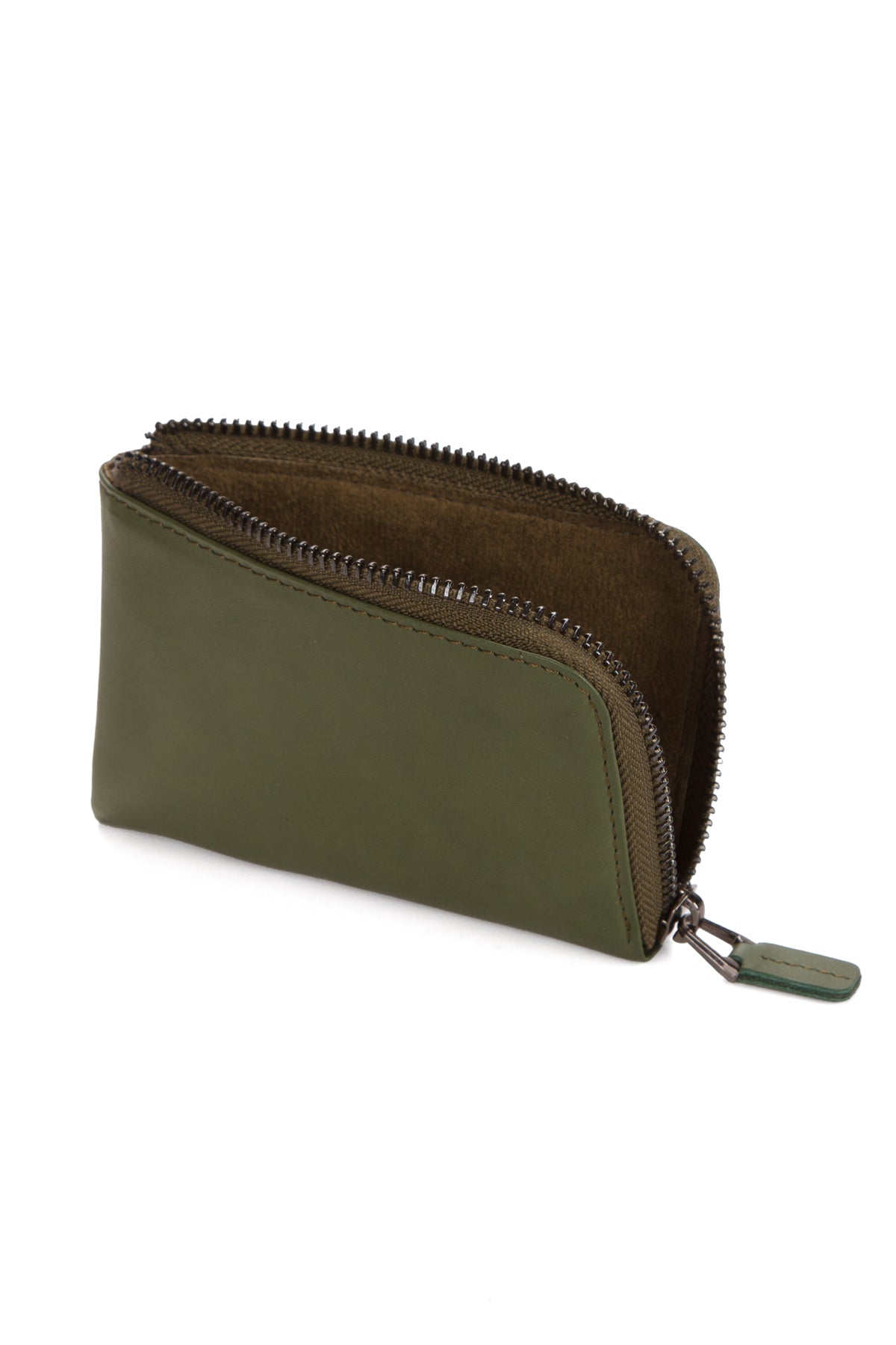 Pi Leather Wallet - Green