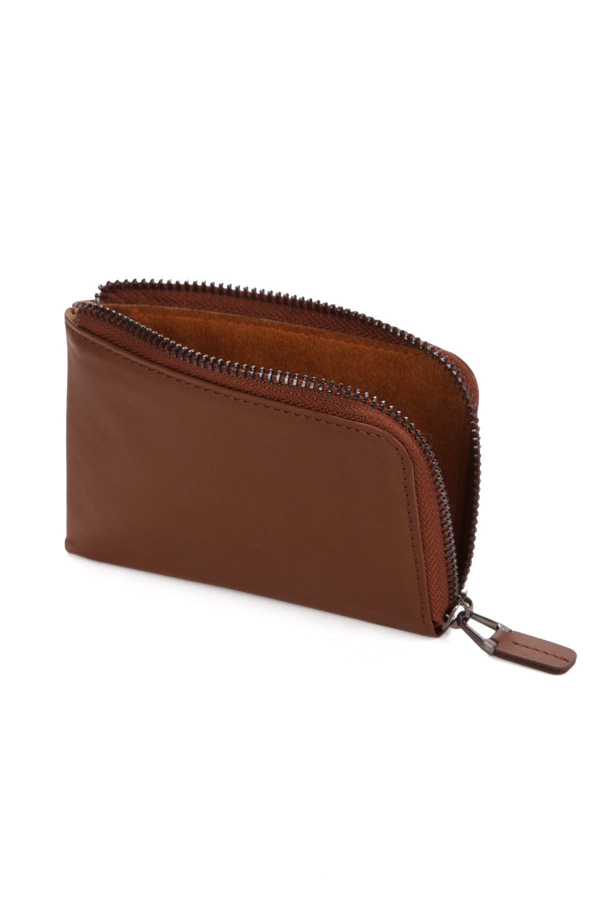 Pi Leather Wallet - Brown